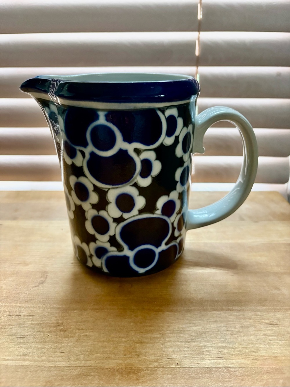 Arabia Finland SAARA Pitcher Stoneware Vintage
